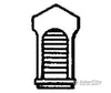 Grandt Line Products 5107 Victorian-Style Louvered Attic Vent Pkg(4) Detailing Parts