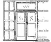 Grandt Line Products 5136 Door -- Double 5’ X 9’7’ W/Iron Shutters Scratch Building Supplies