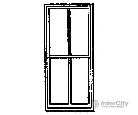 Grandt Line Products 5140 Windows -- Double-Hung Four-Pane Factory Scale 42 X 91’ 107 231Cm