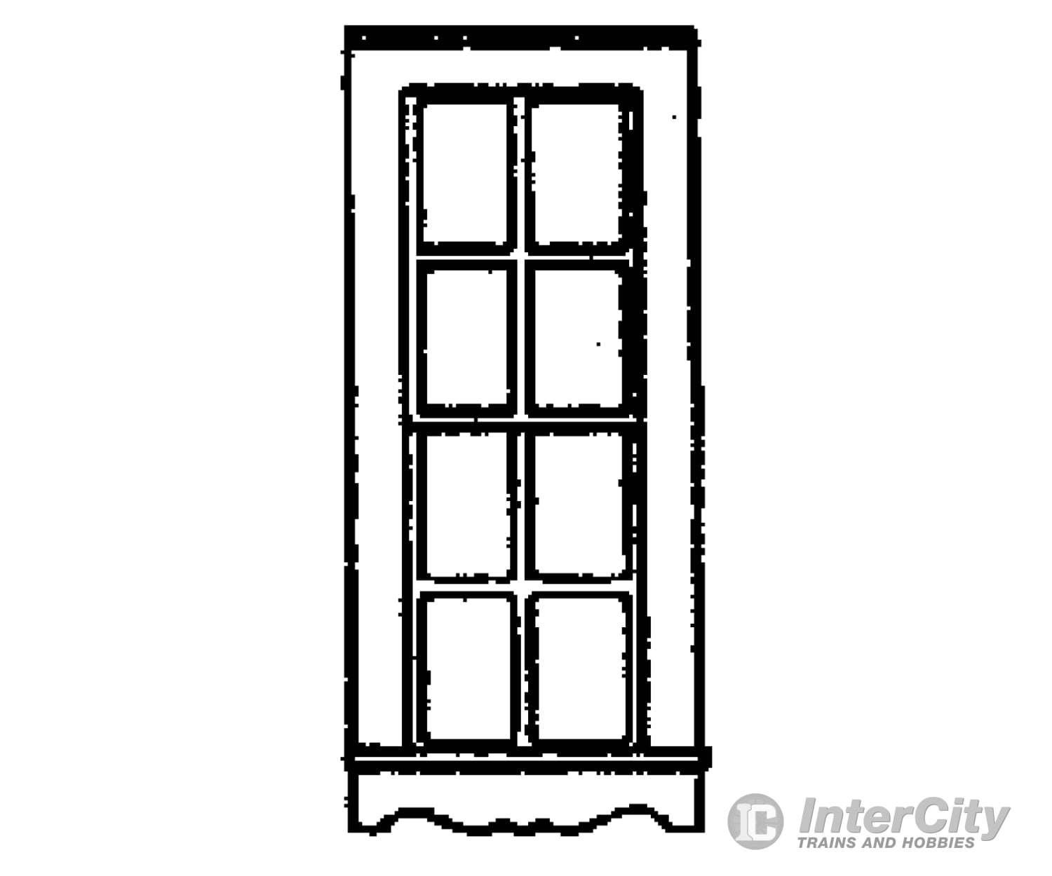 Grandt Line Products 5161 Windows -- Queen Anne Style Double-Hung Single Window - 2’8’ X