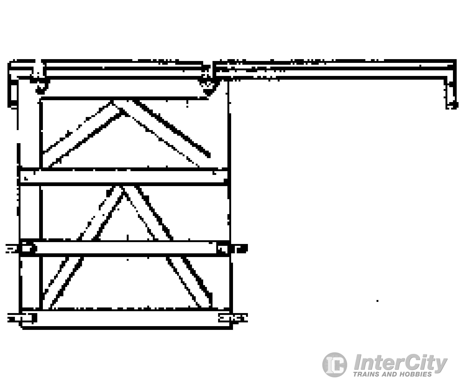 Grandt Line Products 5170 Narrow Gauge Stock Car Doors Scratch Building Supplies