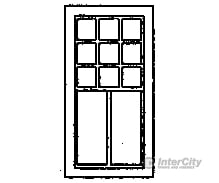 Grandt Line Products 5193 Windows - Rio Grande Southern -- Ophir Station Style 11-Pane Scale 36 X