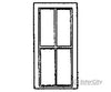 Grandt Line Products 5195 Windows -- Rio Grande Southern Style For Depot (Ophir) Scale 36 X 82’