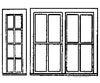 Grandt Line Products 5196 Windows -- Rio Grande Southern Ophir Station 8 Pane 24 X 82’ & 72