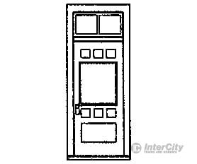 Grandt Line Products 5197 Doors -- Rio Grande Southern Ophir Depot Style 36 X 84’ Pkg(4) Scratch