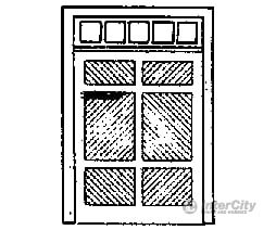 Grandt Line Products 5198 Doors -- Rio Grande Southern Ophir Station Freight Door Pkg(3) Scratch