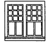 Grandt Line Products 5203 Windows -- Rio Grande Southern Ophir Station Style 22-Pane Scale 36 X