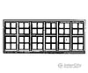 Grandt Line Products 5210 Windows -- 48-Pane Double Hung 186 X 70’ Scratch Building Supplies