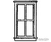 Grandt Line Products 5215 Windows -- Double 4-Pane Scale 30 X 62’ 76.2 157Cm Pkg(8) Scratch