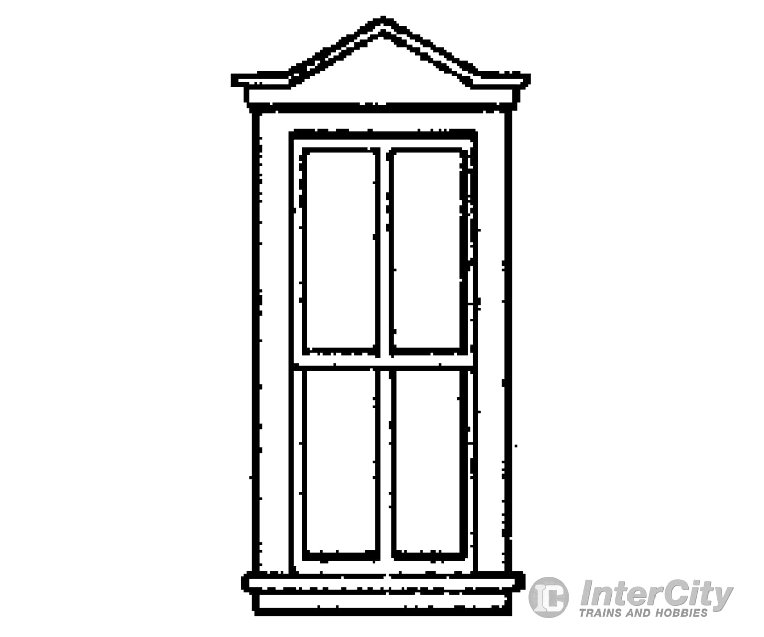 Grandt Line Products 5220 Windows -- Double-Pointed Scale 33 X 88’ 83.8 224Cm Pkg(8) Scratch