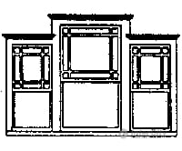 Grandt Line Products 5223 Windows -- Dormer/Gable Pkg(4) Scratch Building Supplies