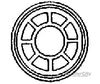 Grandt Line Products 5240 Windows -- Round Masonry 65 165Cm Diameter Scratch Building Supplies