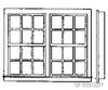 Grandt Line Products 5252 Windows -- Double Scratch Building Supplies