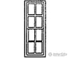 Grandt Line Products 5255 Windows -- Double-Hung 8-Pane Pkg(8) Scratch Building Supplies