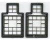 Grandt Line Products 5271 Masonry Window 20-Pane Industrial 104 X 115’ Pkg(4) Scratch Building