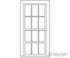 Grandt Line Products 5283 Double-Hung Windows -- 6-Over-6 38 X 86’ Pkg(4) Scratch Building Supplies