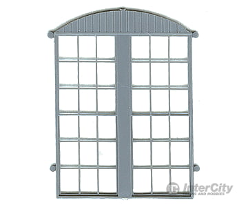 Grandt Line Products 5307 Roundhouse/Warehouse Windows W/Rounded Top Facia -- Scale 113 X 143’