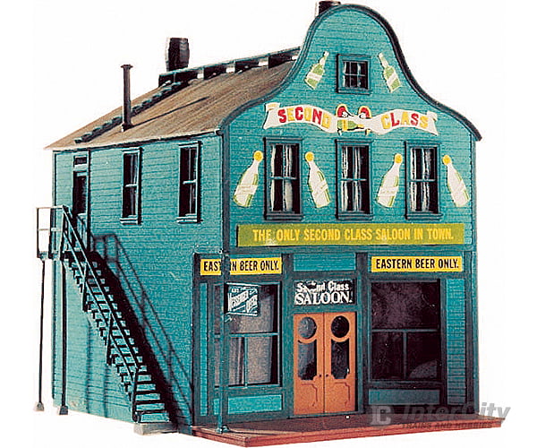 Grandt Line Products 5900 Second Class Saloon -- Kit - 4-3/4 X 3-1/8’ 12 8Cm Structures