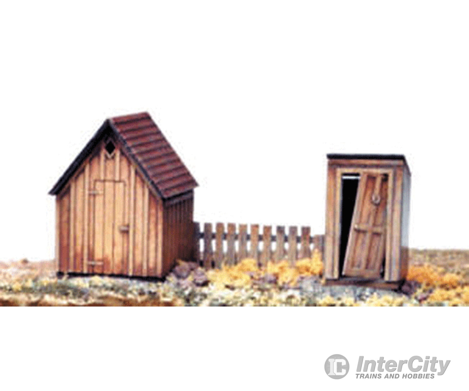 Grandt Line Products 5912 Shed & Outhouse -- Kit Structures