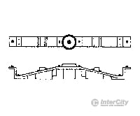 Grandt Line Products 64 Bolsters -- Rio Grande Caboose/Reefer Detaling Parts