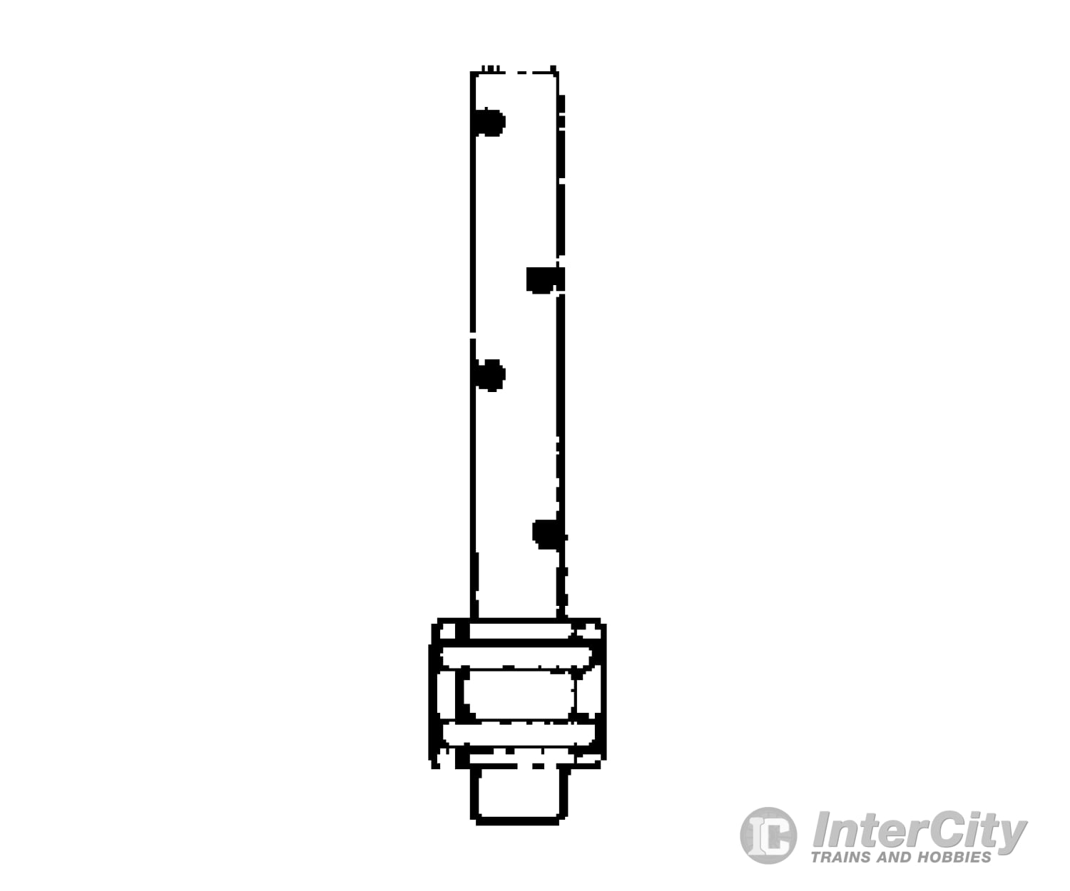 Grandt Line Products 7 Low-Wall Gondola Stakes -- Southern Pacific Detaling Parts