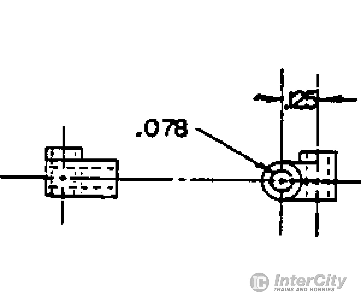 Grandt Line Products 7033 Cross Box -- For #7077 Gears Detailing Parts