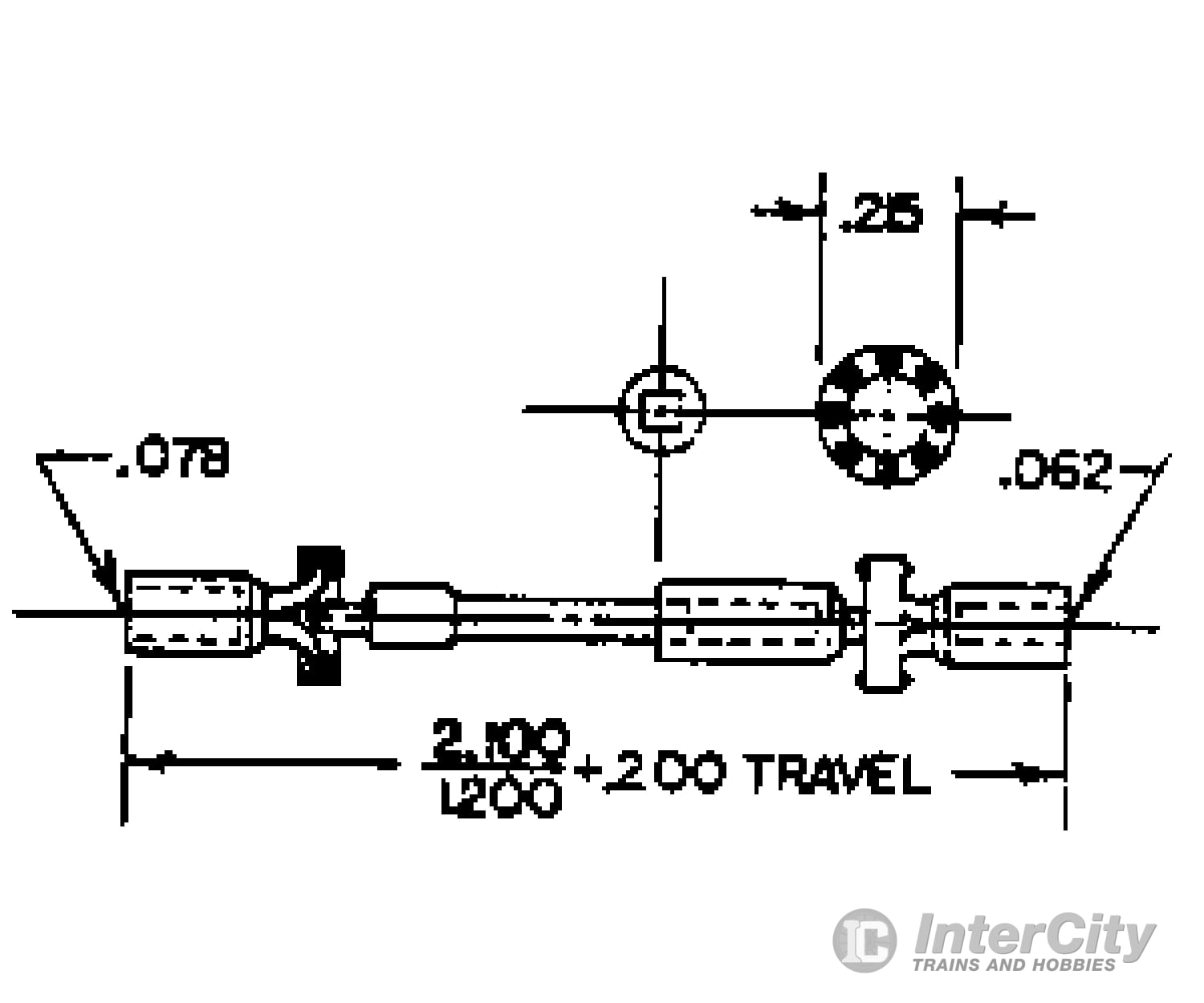 Grandt Line Products 7039 Climax U-Joint Set Detailing Parts