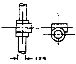 Grandt Line Products 7079 Climax Cross Boxes -- Delrin Detailing Parts