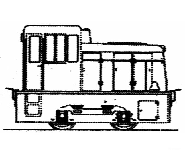 Grandt Line Products 7090 Ge 25-Ton Industrial Locomotive -- Hon3 Locomotives