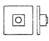 Grandt Line Products 80 2-1/2’ Square Nut On 6’ Washer Pkg(50) Detaling Parts