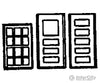 Grandt Line Products 8001 Four Doors & Twelve Windows -- Windows: Scale 36 X 56’ 91.4 142Cm;