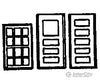 Grandt Line Products 8001 Four Doors & Twelve Windows -- Windows: Scale 36 X 56’ 91.4 142Cm;