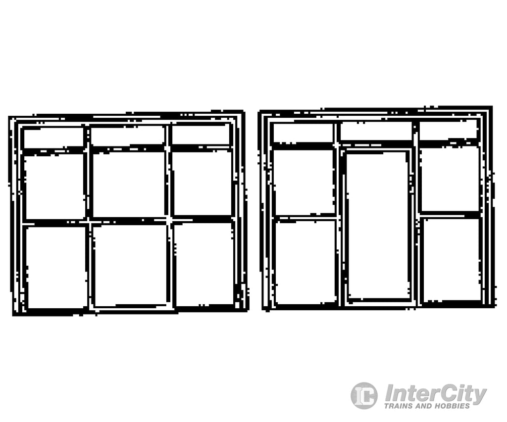 Grandt Line Products 8014 Warehouse/Factory Office Door And Window Set -- Scale 115 X 97’ 292