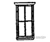 Grandt Line Products 8019 Windows -- 4-Pane Station Scale 30 X 69’ 76.2 175Cm Pkg(12) Scratch