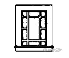 Grandt Line Products 8022 Windows -- Victorian Picture Pkg(8) Scratch Building Supplies