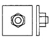 Grandt Line Products 81 2-1/2’ Hex Nut On 6’ Square Washers Detaling Parts