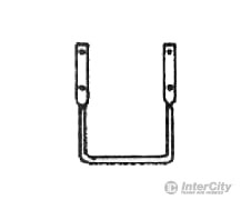 Grandt Line Products 83 Freight Car Stirrup Steps -- Black Detaling Parts
