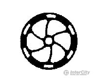 Grandt Line Products 88 Brake Wheels -- 6-Spoke - Colorado & Southern/Southern Pacific Detaling