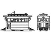 Grandt Line Products 93067 Steam Dummy Locomotive Kit Body Only -- On3 Detailing Parts