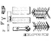 Grandt Line Products 5002 Freight Car Hardware Set -- Drgw High-Side Gondola Detailing Parts