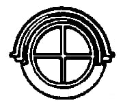 Grandt Line Products 5011 Window -- For Silverton Station Attic Round Pkg(4) Detailing Parts