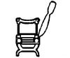 Grandt Line Products 5049 Coach Seats For Standard Gauge Cars -- Drgw-Style With Two Wood Ends