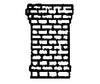 Grandt Line Products 5057 Chimney -- Drgw Style For Stations Scratch Building Supplies