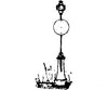 Grandt Line Products 5061 Switch Stand (Nonoperating) -- Heavy Cast Iron 3-Position Style Track