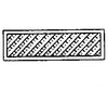 Grandt Line Products 5064 Band Stand Lattice Work Scratch Building Supplies