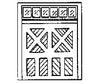 Grandt Line Products 5080 Door Pkg(3) -- Baggage Room On Drgw Stations Detailing Parts
