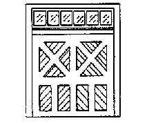 Grandt Line Products 5080 Door Pkg(3) -- Baggage Room On Drgw Stations Detailing Parts