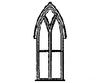 Grandt Line Products 5087 Window -- Gothic Church & Residence - Scale 48 X 114’ 122 290Cm Pkg(4)