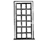 Grandt Line Products 5097 Window -- Engine House 18-Pane Scale 42 X 91’ 107 231Cm Pkg(6)