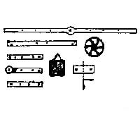 Grandt Line Products 5103 Russell Log Car Hardware Detailing Parts